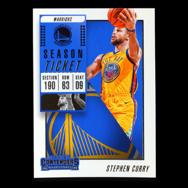 Stephen Curry 2018-19 Contenders Warriors