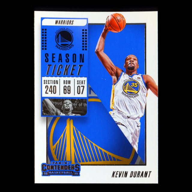 Kevin Durant 2018-19 Contenders Warriors