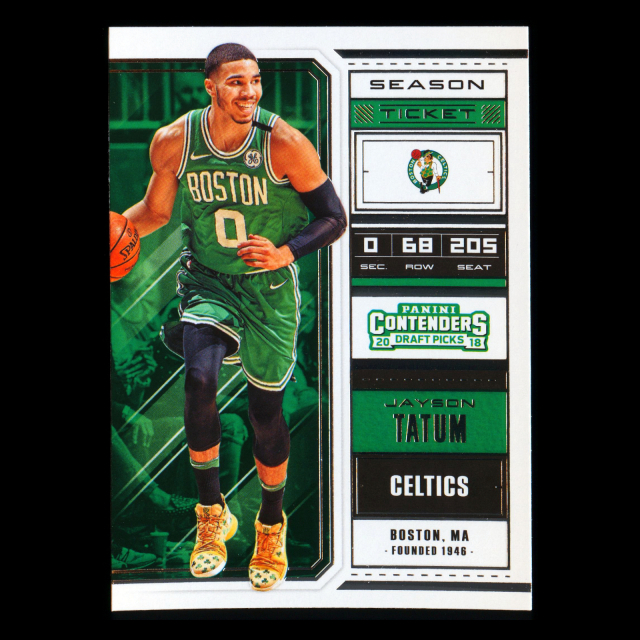 Jayson Tatum 2018 Contenders Draft Picks Celtics