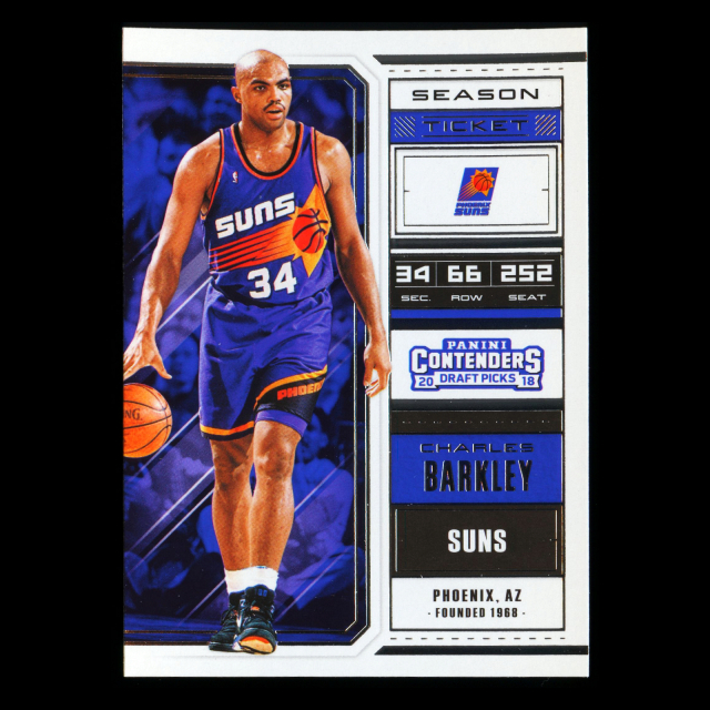 Charles Barkley 2018 Contenders Draft Picks Suns