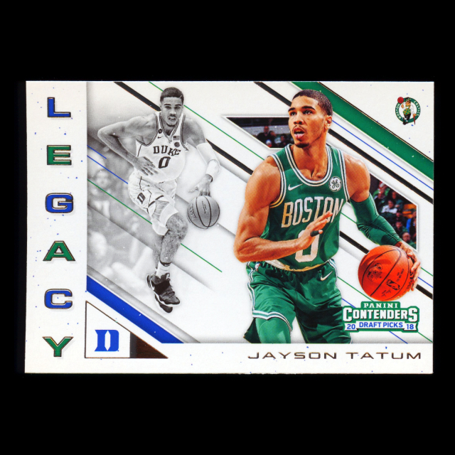 Jayson Tatum 2018 Contenders Draft Picks Legacy Celtics