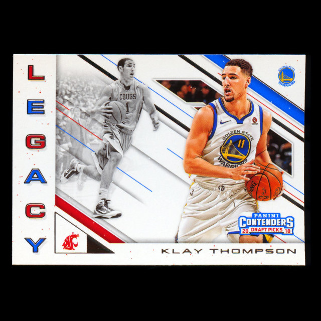 Klay Thompson 2018 Contenders Draft Picks Legacy Warriors