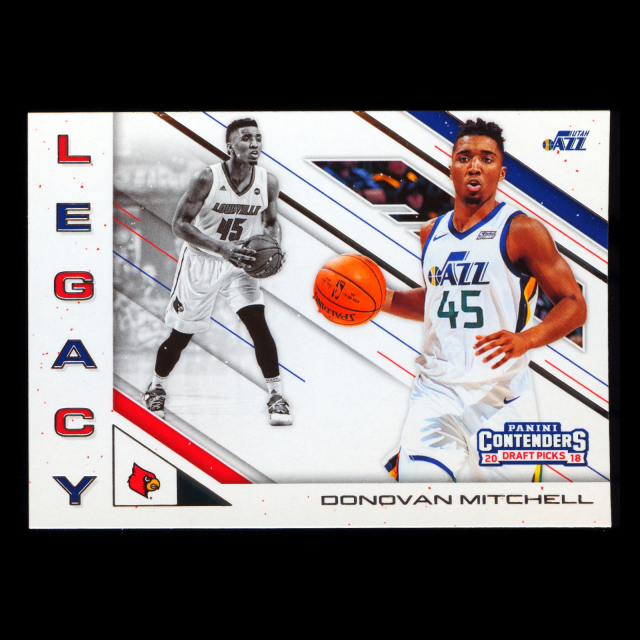 Donovan Mitchell 2018 Contenders Draft Picks Legacy Jazz