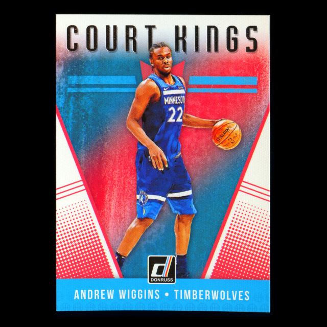 Andrew Wiggins 2018-19 Donruss Court Kings Timberwolves