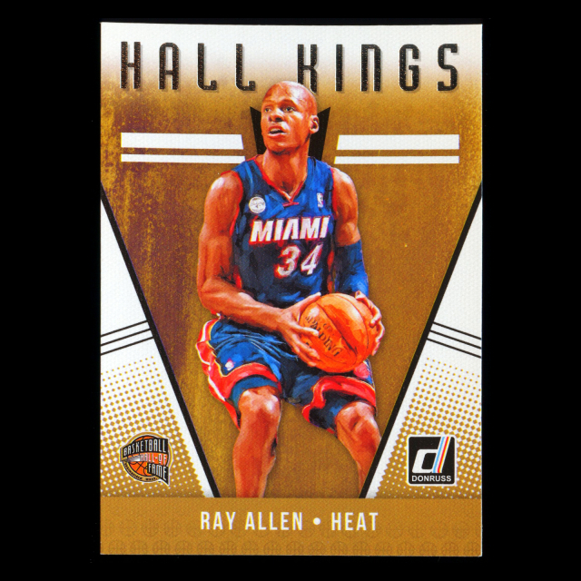 Ray Allen 2018-19 Donruss Hall Kings Heat