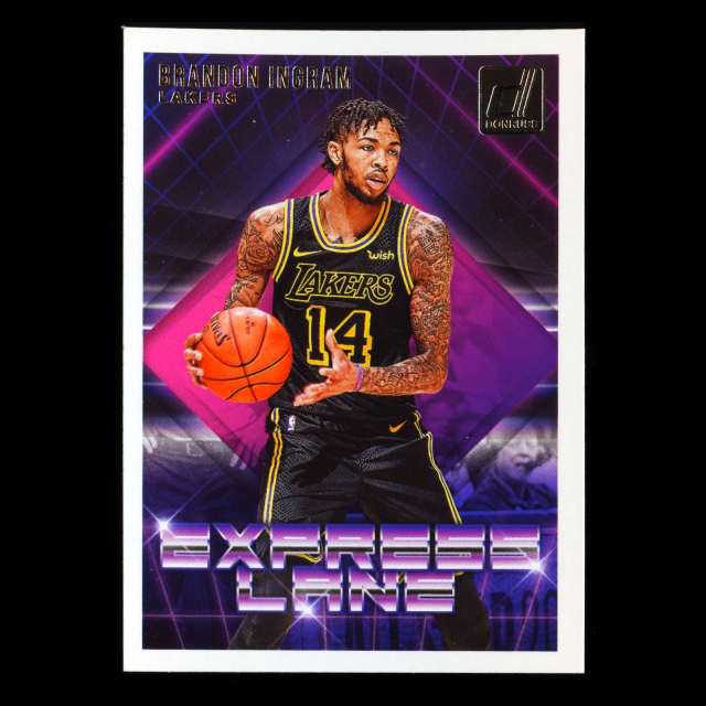 Brandon Ingram 2018-19 Donruss Franchise Features Lakers