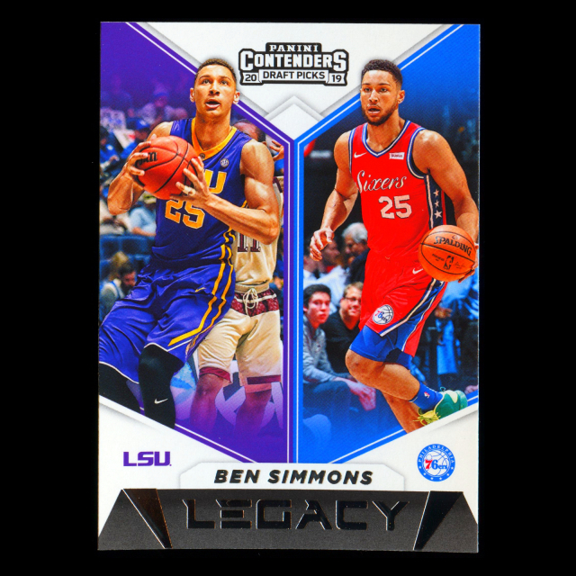 Ben Simmons 2019 Contenders Draft Picks Legacy 76ers