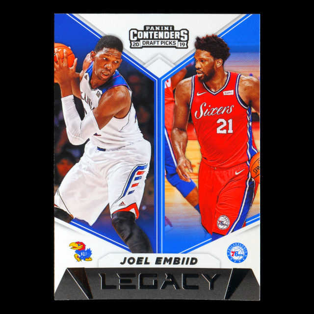 Joel Embiid 2019 Contenders Draft Picks Legacy 76ers