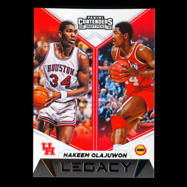Hakeem Olajuwon 2019 Contenders Draft Picks Legacy Rockets