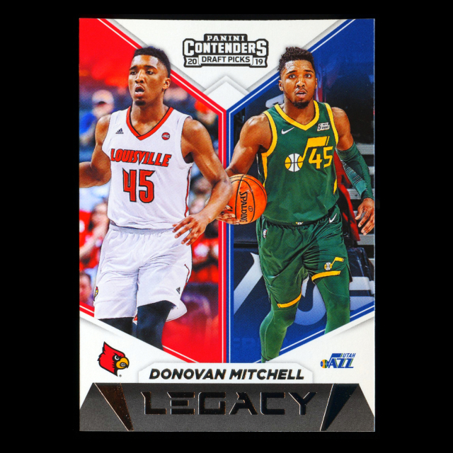 Donovan Mitchell 2019 Contenders Draft Picks Legacy Jazz