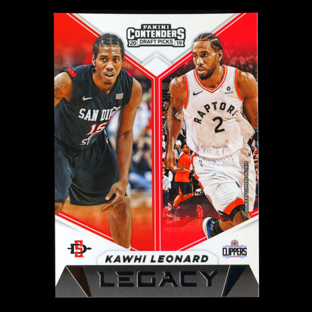 Kawhi Leonard 2019 Contenders Draft Picks Legacy Raptors