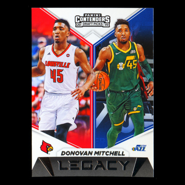 Donovan Mitchell 2019 Contenders Draft Picks Legacy Jazz