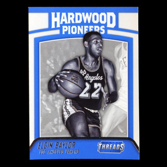 Elgin Baylor 2016-17 Panini Threads Hardwood Pioneers Lakers