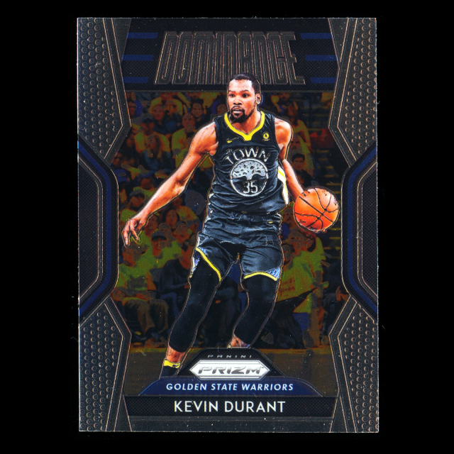 Kevin Durant 2018-19 Panini Prizm Dominance Warriors
