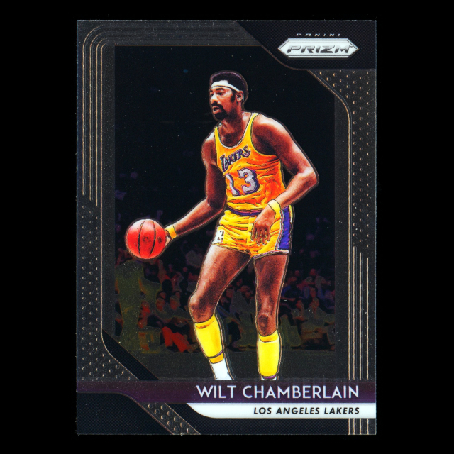 Wilt Chamberlain 2018-19 Panini Prizm Lakers