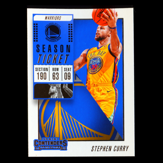 Stephen Curry 2018-19 Panini Contenders Warriors