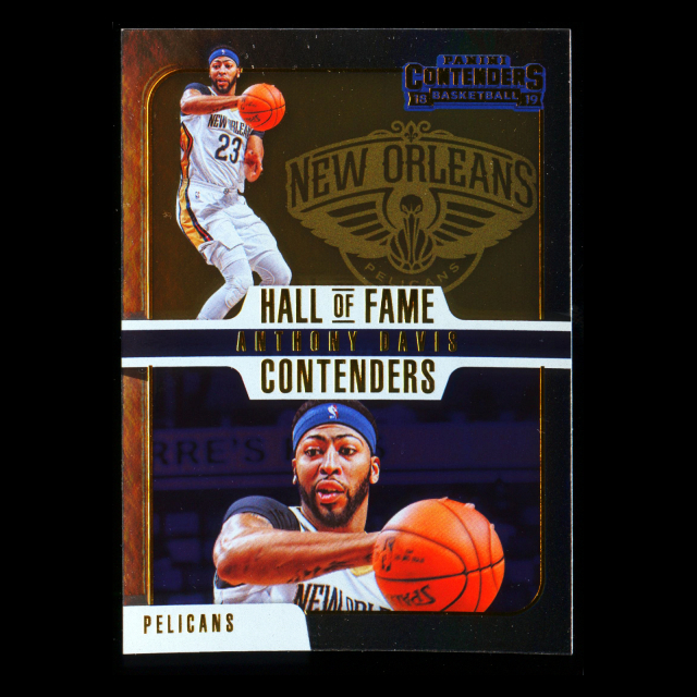 Anthony Davis 2018-19 Panini Contenders Hall of Fame Contenders Pelicans