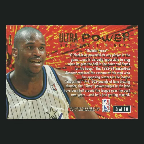 Shaquille O'Neal 1994-95 Ultra Power Magic