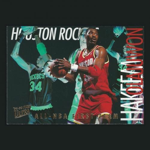 Hakeem Olajuwon 1994-95 Ultra All-NBA First Team Rockets