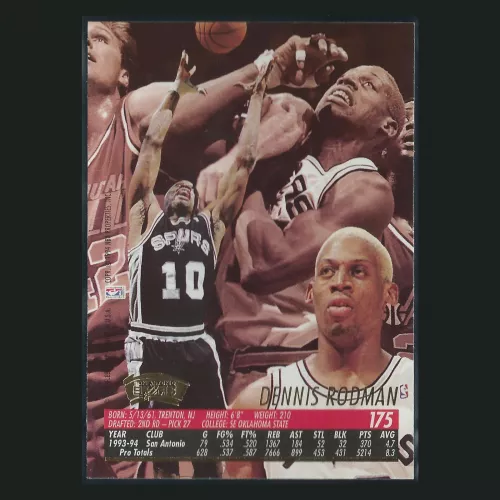 Dennis Rodman 1994-95 Ultra Spurs