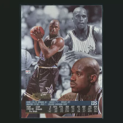 Shaquille O'Neal 1994-95 Ultra Magic