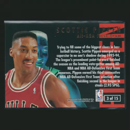Scottie Pippen 1994-95 Ultra All-NBA First Team Bulls