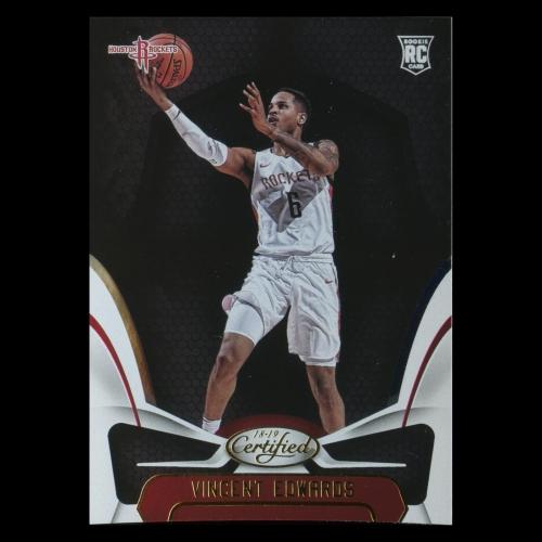 Vincent Edwards RC 2018-19 Certified Rookie Rockets