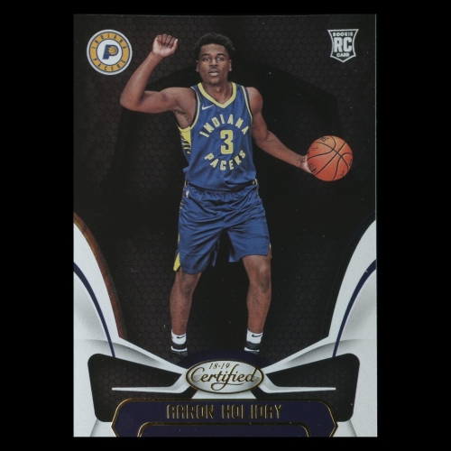 Aaron Holiday RC 2018-19 Certified Rookie Pacers