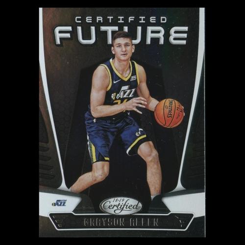 Grayson Allen RC 2018-19 Certified Future Rookie Jazz
