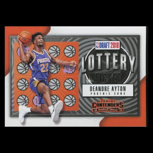 Deandre Ayton 2018-19 Contenders Lottery Ticket Suns