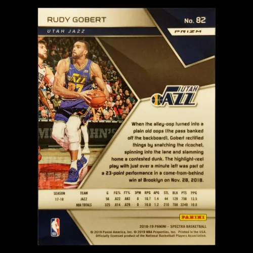 Rudy Gobert 2018-19 Spectra Jazz