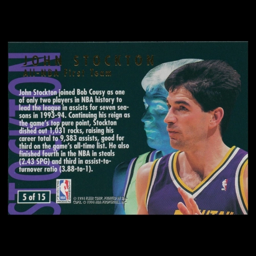 John Stockton 1994-95 Ultra All-NBA Jazz