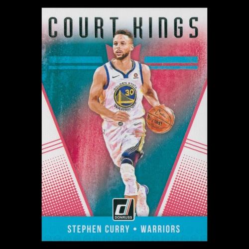 Stephen Curry 2018-19 Donruss Court Kings Warriors
