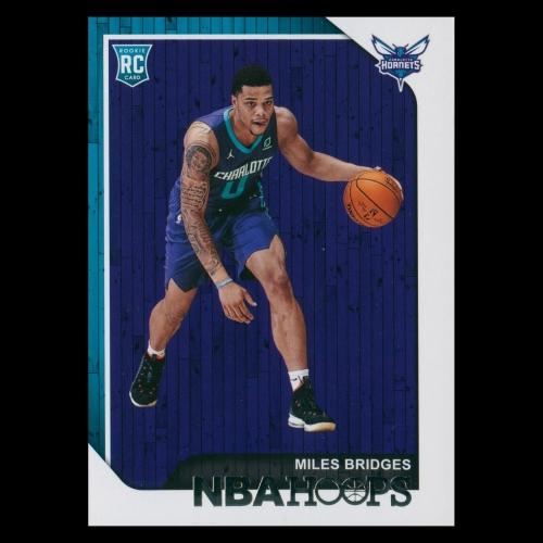 Miles Bridges RC 2018-19 Hoops Rookie Hornets