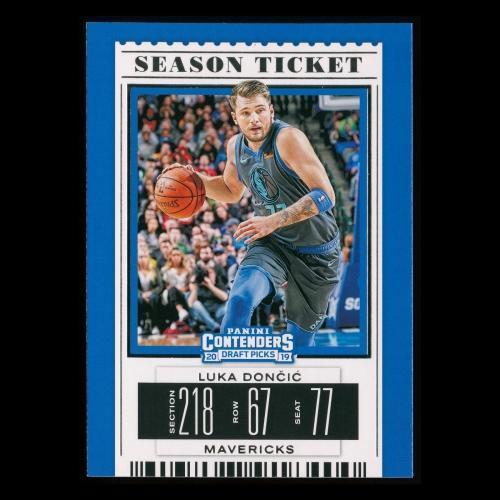 Luka Doncic 2019 Contenders Draft Picks Season Ticket Mavericks