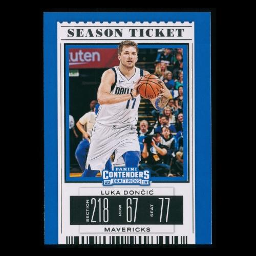 Luka Doncic 2019 Contenders Draft Picks Season Ticket Mavericks