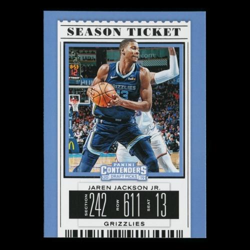 Jaren Jackson Jr. 2019 Contenders Draft Picks Season Ticket Grizzlies