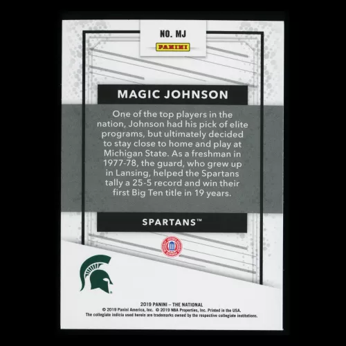 Magic Johnson 2019 The National Spartans/Lakers