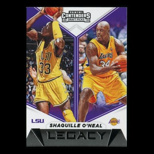 Shaquille O'Neal 2019 Contenders Draft Picks Legacy Lakers