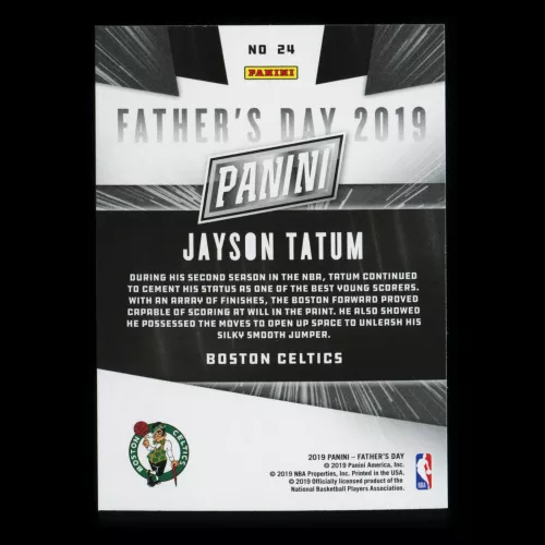 Jayson Tatum 2019 Father's Day Celtics