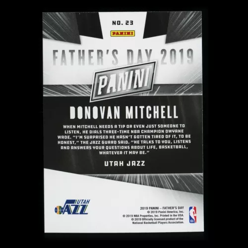 Donovan Mitchell 2019 Father's Day Jazz