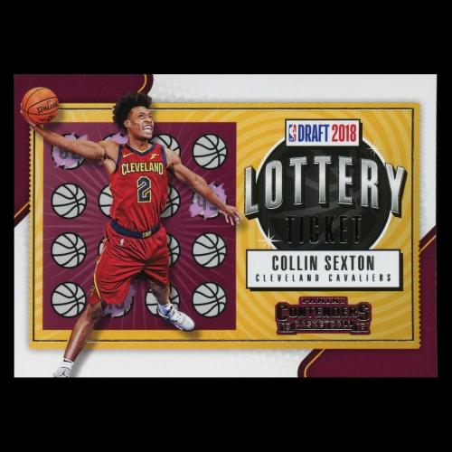 Collin Sexton RC 2018-19 Contenders Rookie Lottery Ticket Cavaliers