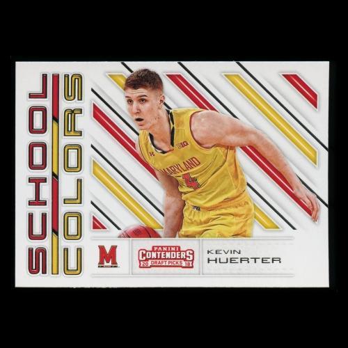 Kevin Huerter RC 2018 Contenders Draft Picks Rookie School Colors Hawks