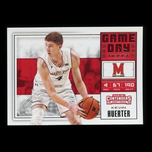 Kevin Huerter RC 2018 Contenders Draft Picks Rookie Game Day Ticket Hawks
