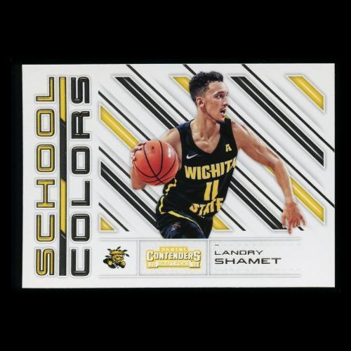 Landry Shamet RC 2018 Contenders Draft Picks Rookie School Colors Clippers