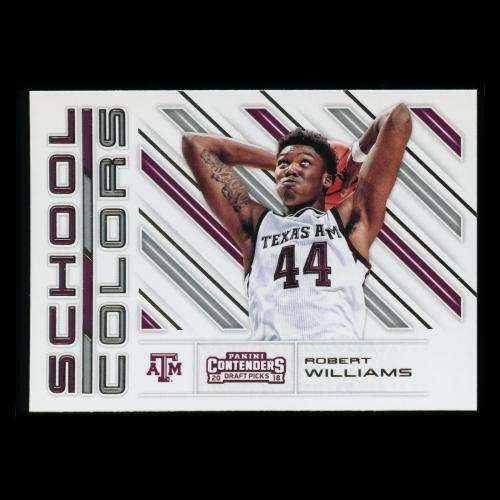 Robert Williams RC 2018 Contenders Draft Picks Rookie School Colors Celtics