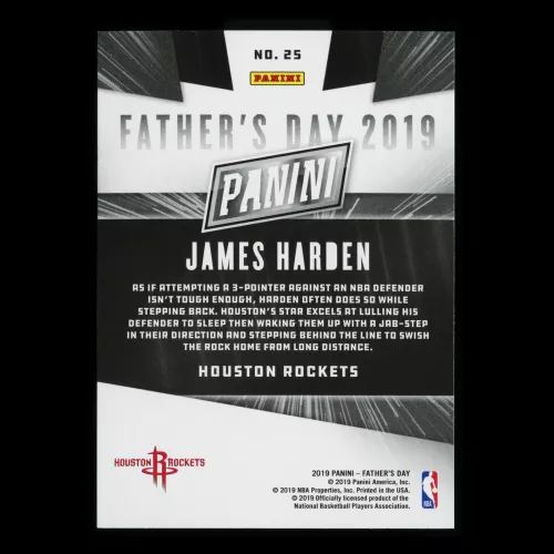 James Harden 2019 Father's Day Rockets
