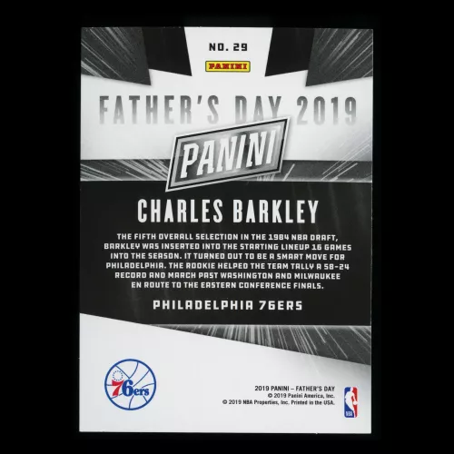 Charles Barkley 2019 Father's Day 76ers