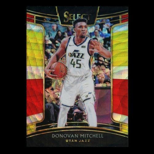 Donovan Mitchell 2018-19 Select Tri-Color Jazz