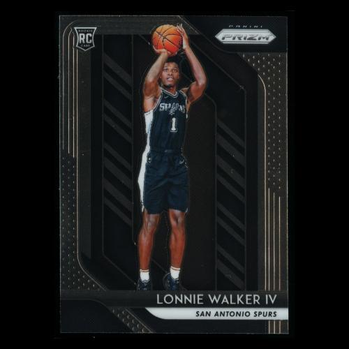 Lonnie Walker IV RC 2018-19 Prizm Rookie Spurs